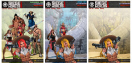 NFT Comic Book Covers for Siege Worlds Zero