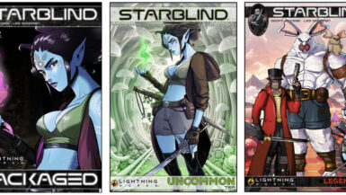 Alien Worlds - Starblind - NFT Comic